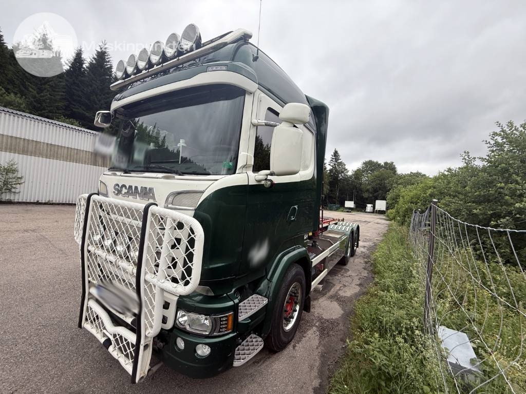 Scania R 520 LB - Camion ampliroll: photos 1 Scania R 520 LB - Camion ampliroll: photos 1