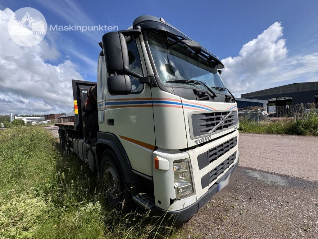 Volvo FM 12 340 Kranväxlare med flak - Camion grue: photos 5 Volvo FM 12 340 Kranväxlare med flak - Camion grue: photos 5