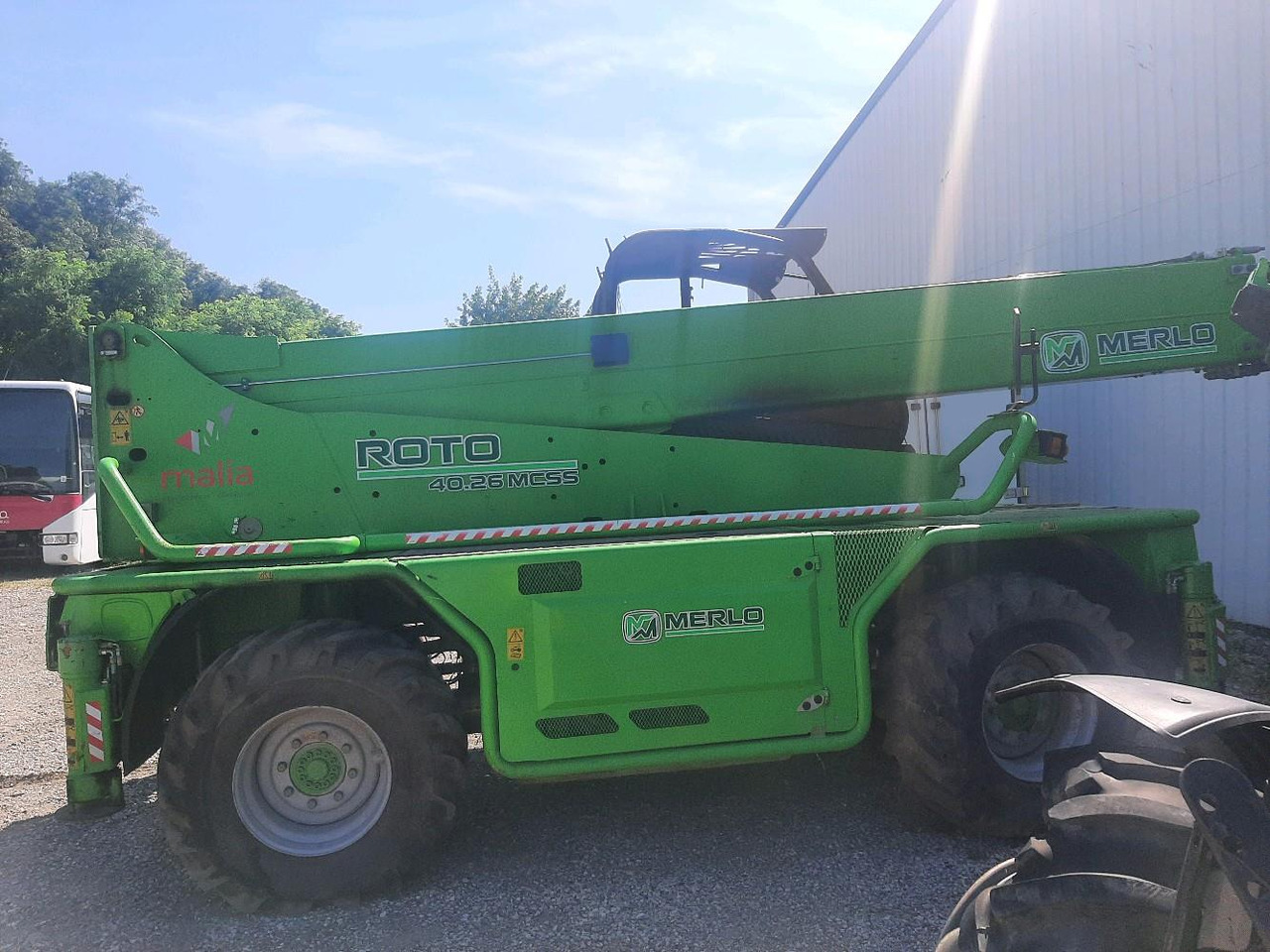 MERLO CHARGEUR TELES ROTO 40.26 MCSS - Chariot télescopique: photos 3 MERLO CHARGEUR TELES ROTO 40.26 MCSS - Chariot télescopique: photos 3