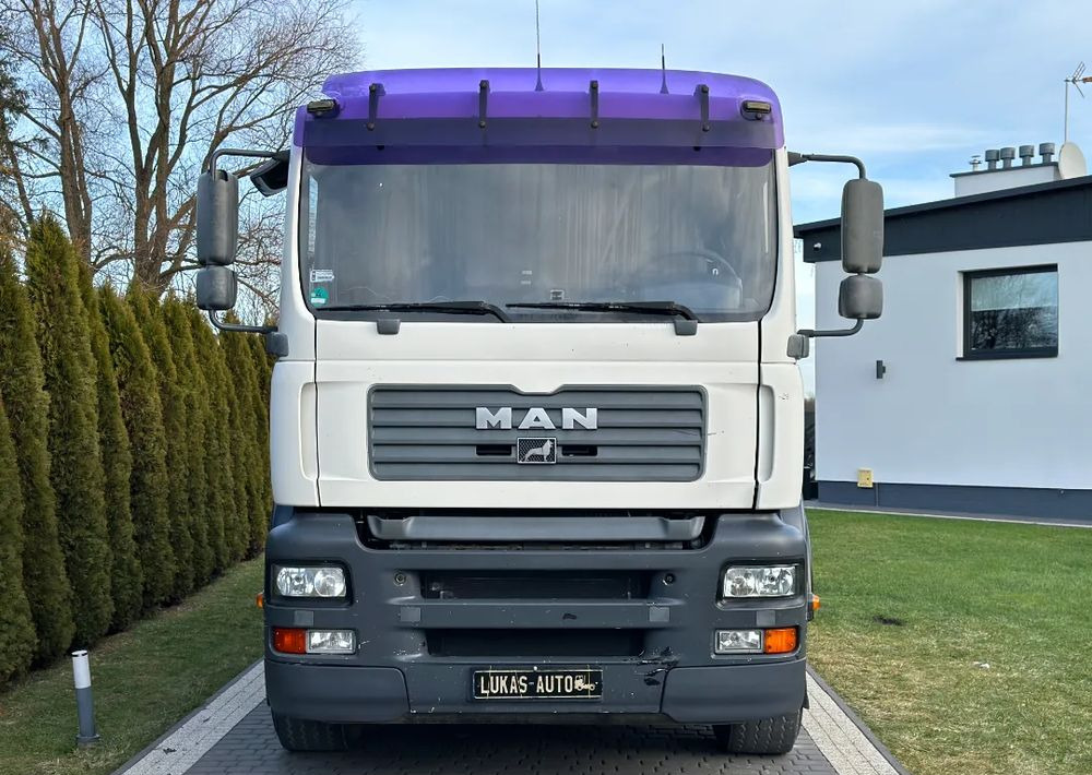 MAN TGA 24.410 6x4 HIAB MANUAL - Camion plateau, Camion grue: photos 3 MAN TGA 24.410 6x4 HIAB MANUAL - Camion plateau, Camion grue: photos 3
