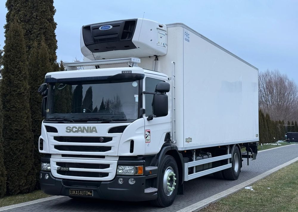 Scania P 280 CHEREAU CARRIER HAKÓWKA - Camion frigorifique: photos 2 Scania P 280 CHEREAU CARRIER HAKÓWKA - Camion frigorifique: photos 2