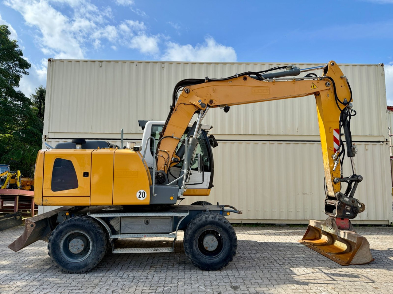 Liebherr A916 / Deutsche Maschine / Löffel + Greifer - Pelle sur pneus: photos 5 Liebherr A916 / Deutsche Maschine / Löffel + Greifer - Pelle sur pneus: photos 5