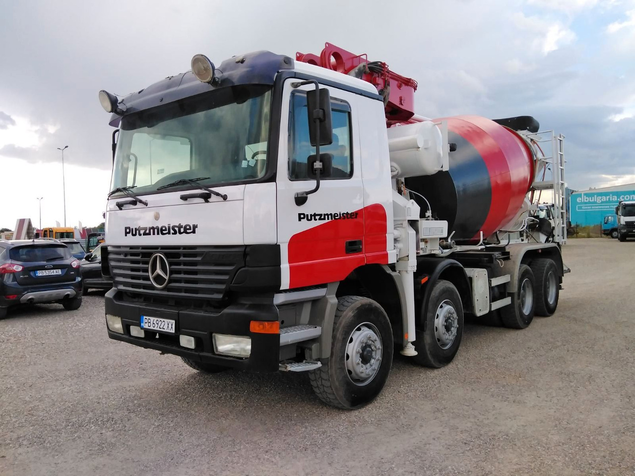 Mercedes-Benz ACTROS 3240 Putzmeister 26.67S - Camion pompe: photos 3 Mercedes-Benz ACTROS 3240 Putzmeister 26.67S - Camion pompe: photos 3