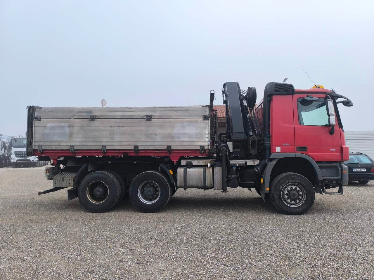Crédit-bail de  Mercedes-Benz ACTROS 3355 V8 6X6 HIAB 211 EP-5 HIPRO Mercedes-Benz ACTROS 3355 V8 6X6 HIAB 211 EP-5 HIPRO: photos 8