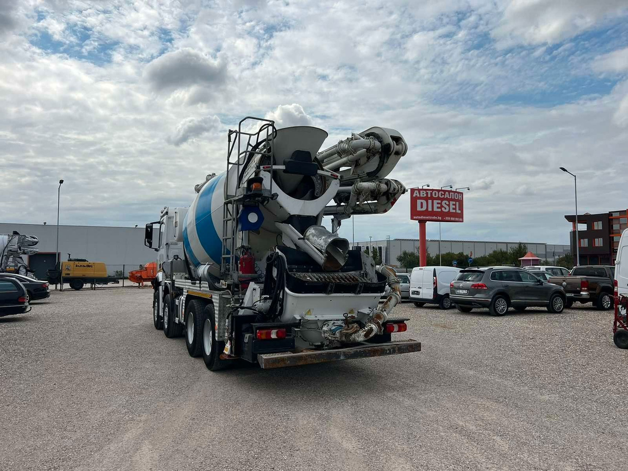 Mercedes-Benz AROCS 3251 CIFA MAGNUM MK28.4L - Camion malaxeur pompe: photos 5 Mercedes-Benz AROCS 3251 CIFA MAGNUM MK28.4L - Camion malaxeur pompe: photos 5