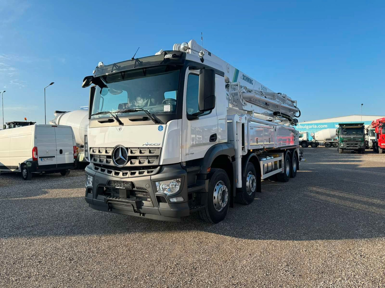 Mercedes-Benz AROCS 3746 SCHWING S43SX III - Camion pompe: photos 3 Mercedes-Benz AROCS 3746 SCHWING S43SX III - Camion pompe: photos 3