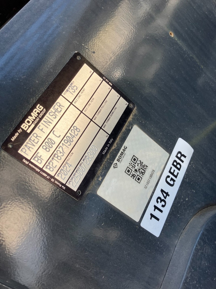 BOMAG IT BF 800 C S600 Stage IIIa/Tier 3 - Finisseur: photos 2 BOMAG IT BF 800 C S600 Stage IIIa/Tier 3 - Finisseur: photos 2