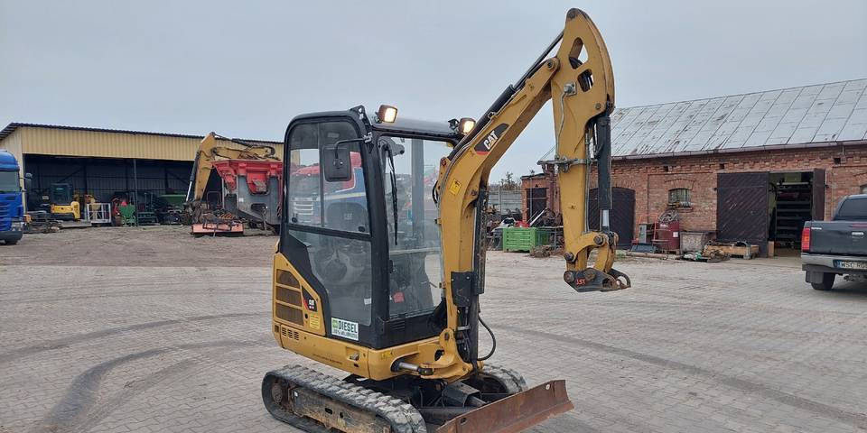 Pelle sur chenille Minikoparka CAT 301.7D 2016 rok 1622h rozsuwane podwozie: photos 6