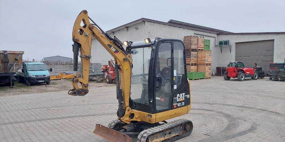 Pelle sur chenille Minikoparka CAT 301.7D 2016 rok 1622h rozsuwane podwozie: photos 8