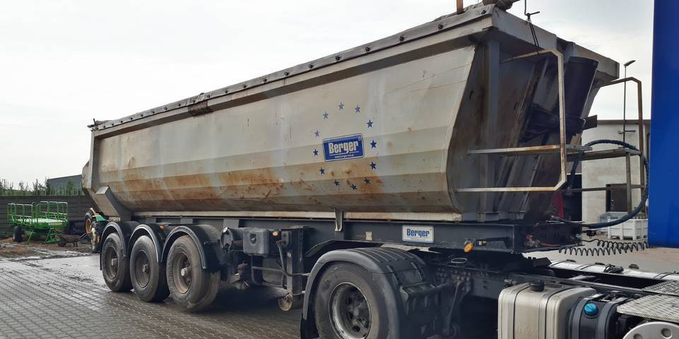 Naczepa wywrotka patelnia 27 m3 Berger N31 - Semi-remorque benne: photos 5 Naczepa wywrotka patelnia 27 m3 Berger N31 - Semi-remorque benne: photos 5