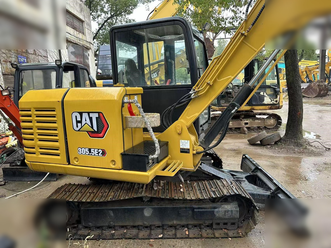 CATERPILLAR 305.5E - Mini pelle: photos 2 CATERPILLAR 305.5E - Mini pelle: photos 2