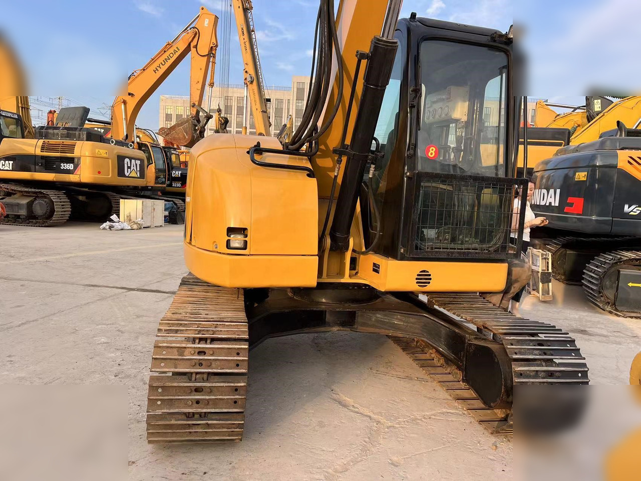 CATERPILLAR 308D - Pelle sur chenille: photos 5 CATERPILLAR 308D - Pelle sur chenille: photos 5