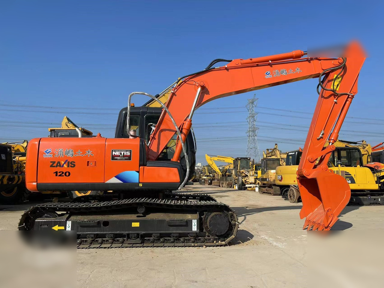 HITACHI ZX120 - Pelle sur chenille: photos 2 HITACHI ZX120 - Pelle sur chenille: photos 2