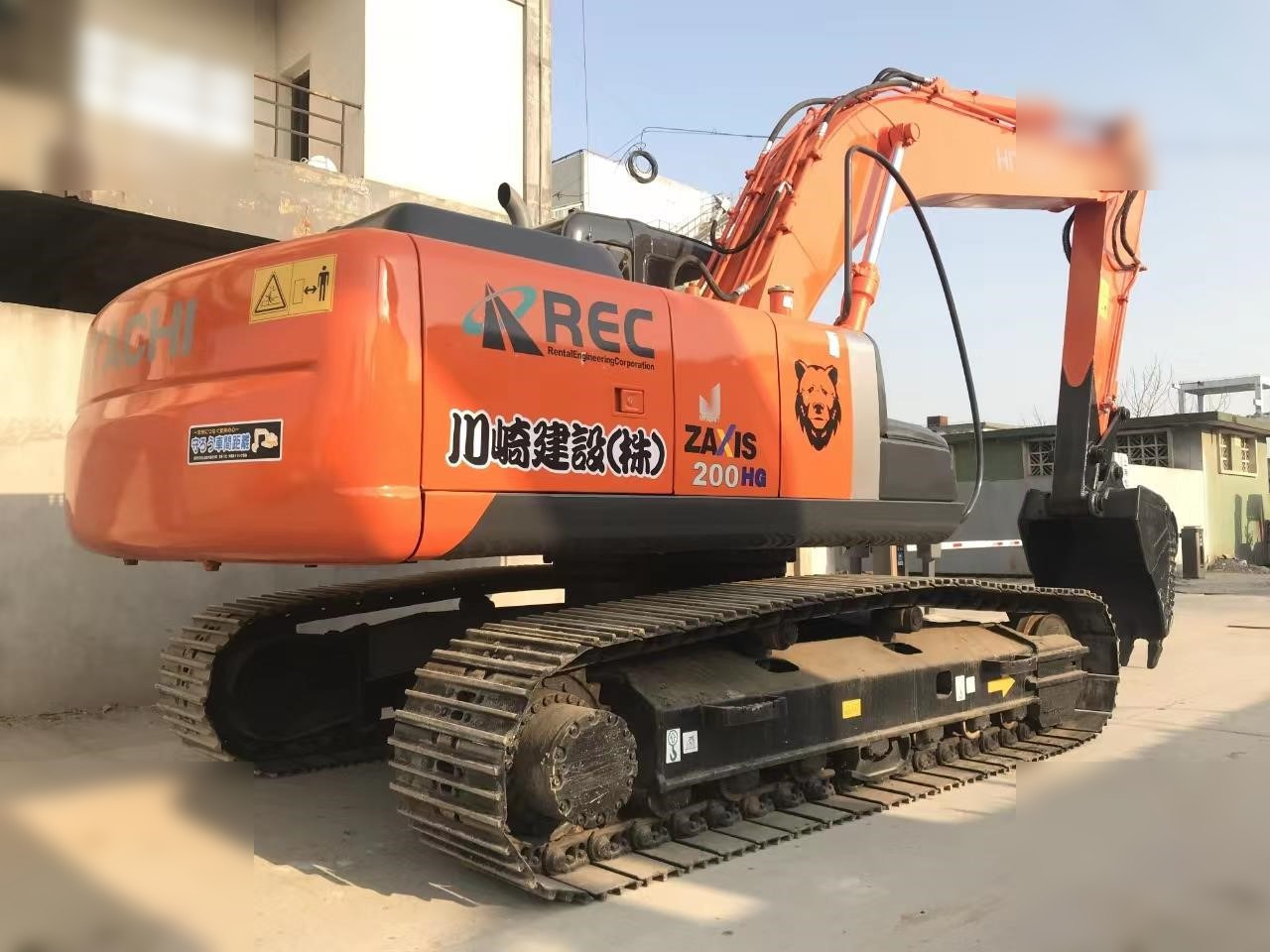 HITACHI ZX200 - Pelle sur chenille: photos 5 HITACHI ZX200 - Pelle sur chenille: photos 5