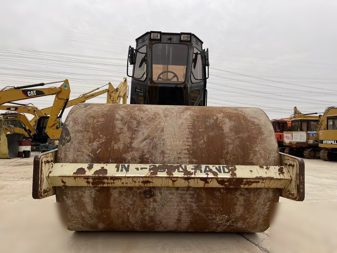 INGERSOLL-RAND SD100D - Compacteur à pieds de mouton/ Monocylindre: photos 4 INGERSOLL-RAND SD100D - Compacteur à pieds de mouton/ Monocylindre: photos 4