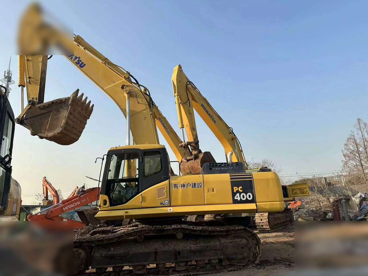 KOMATSU PC400-7 - Pelle sur chenille: photos 2 KOMATSU PC400-7 - Pelle sur chenille: photos 2