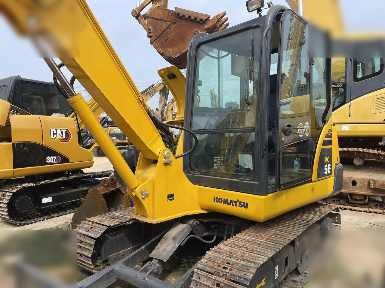 KOMATSU PC56-7 - Mini pelle: photos 4 KOMATSU PC56-7 - Mini pelle: photos 4