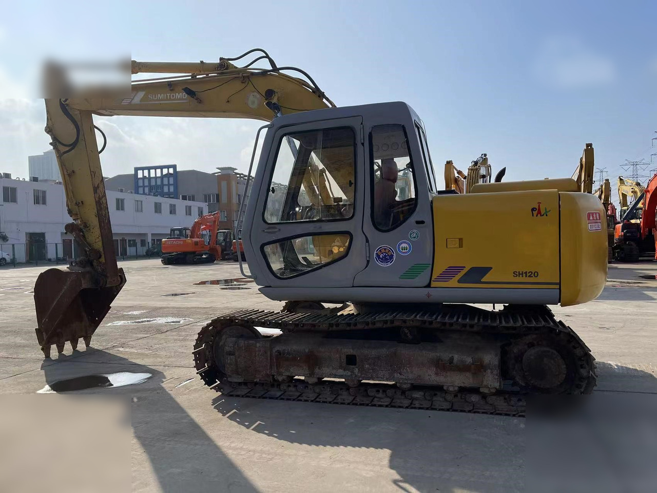 SUMITOMO SH120 - Pelle sur chenille: photos 5 SUMITOMO SH120 - Pelle sur chenille: photos 5