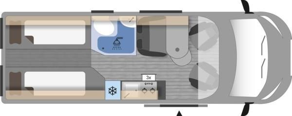 Clever Runner 636 2,2 165PS MJ2024*TRUMA C6 D + E*SHZ* - Fourgon aménagé: photos 2 Clever Runner 636 2,2 165PS MJ2024*TRUMA C6 D + E*SHZ* - Fourgon aménagé: photos 2