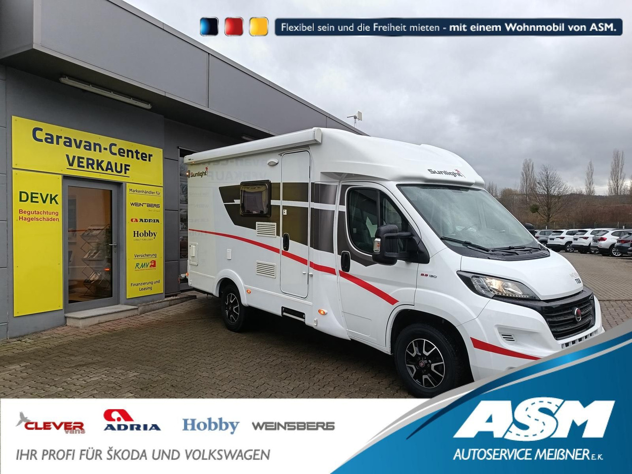 Sunlight T 58*MARKISE*SOLAR*SAT*TV*ROLLER TRÄGER - Camping-car profilé: photos 1 Sunlight T 58*MARKISE*SOLAR*SAT*TV*ROLLER TRÄGER - Camping-car profilé: photos 1