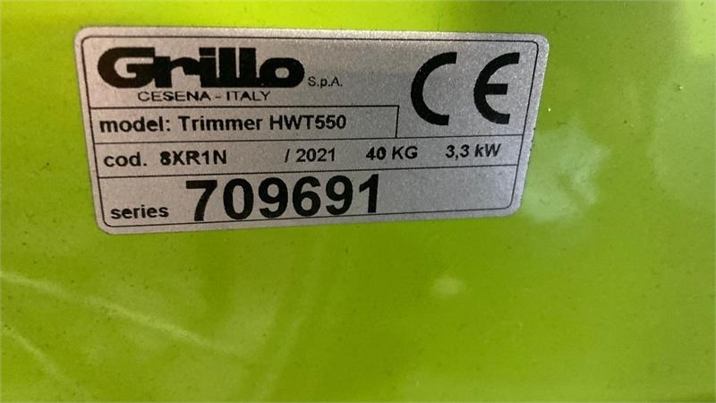 Grillo HWT 550 - Motofaucheuse: photos 4 Grillo HWT 550 - Motofaucheuse: photos 4