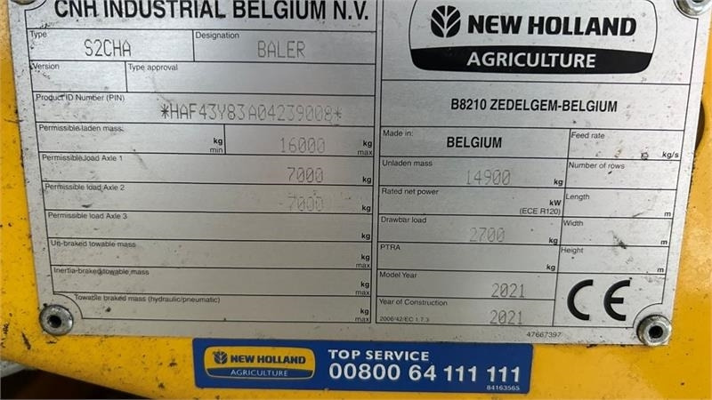 New Holland BB 1290 RC HD - Presse à balles cubiques: photos 5 New Holland BB 1290 RC HD - Presse à balles cubiques: photos 5