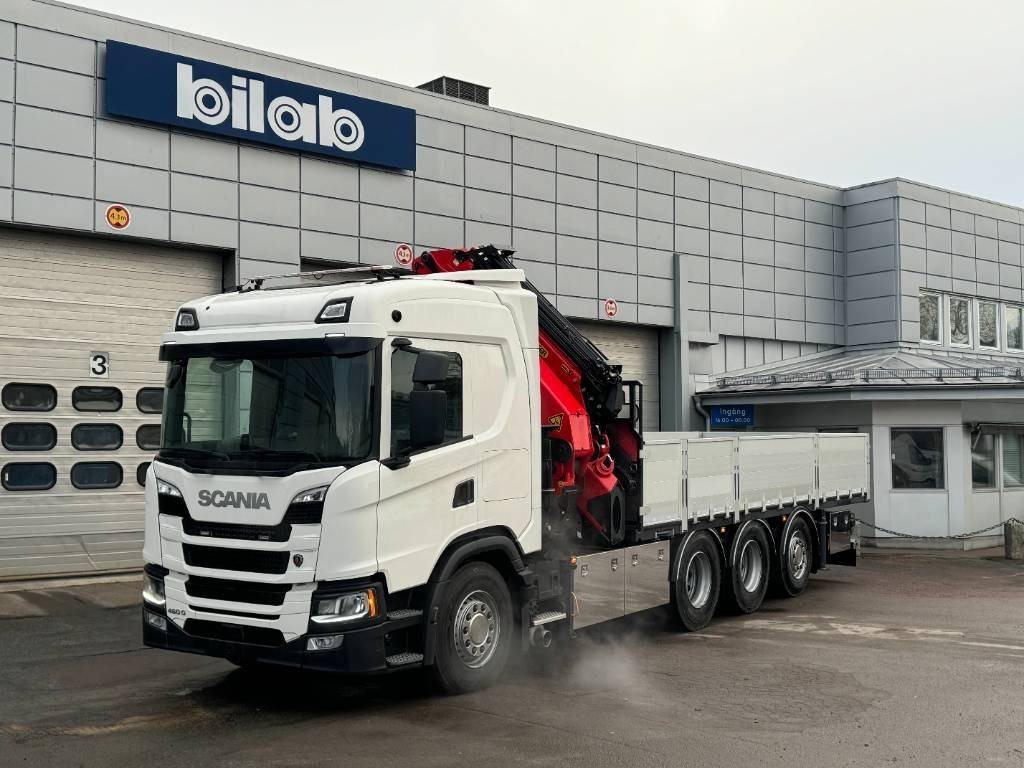 Scania G 460 8x4*4 Palfinger PK 53002-SH + Jibb PJ - Camion grue: photos 1 Scania G 460 8x4*4 Palfinger PK 53002-SH + Jibb PJ - Camion grue: photos 1