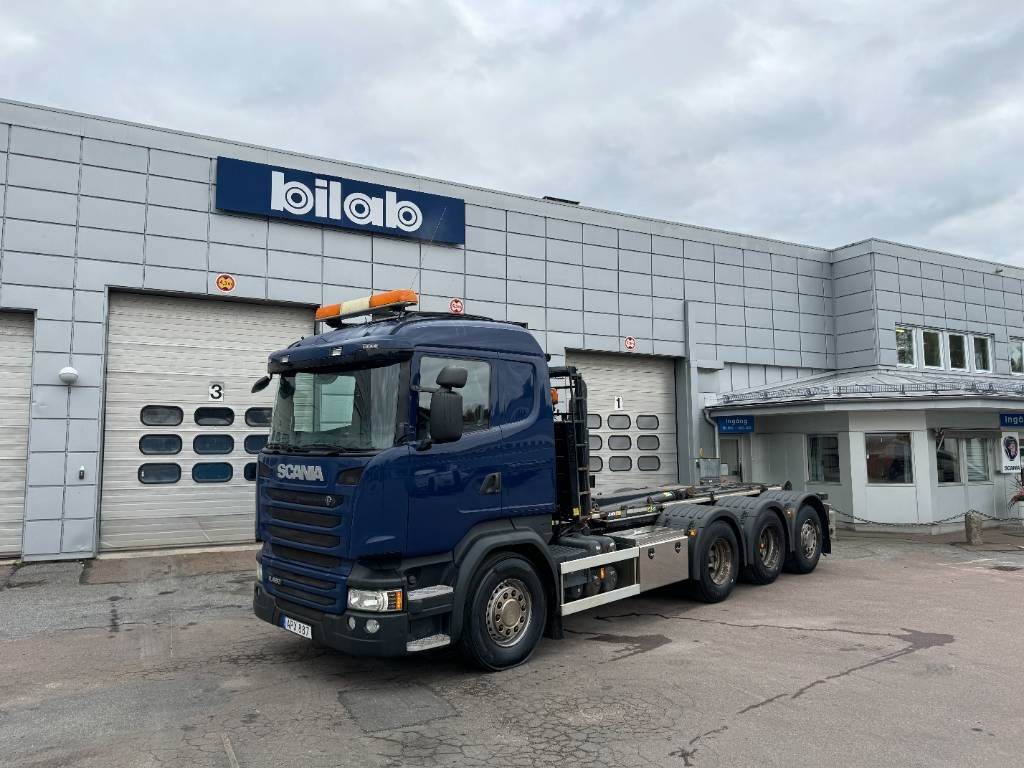 Scania R 490 8x4*4 Lastväxlare - Camion ampliroll: photos 1 Scania R 490 8x4*4 Lastväxlare - Camion ampliroll: photos 1