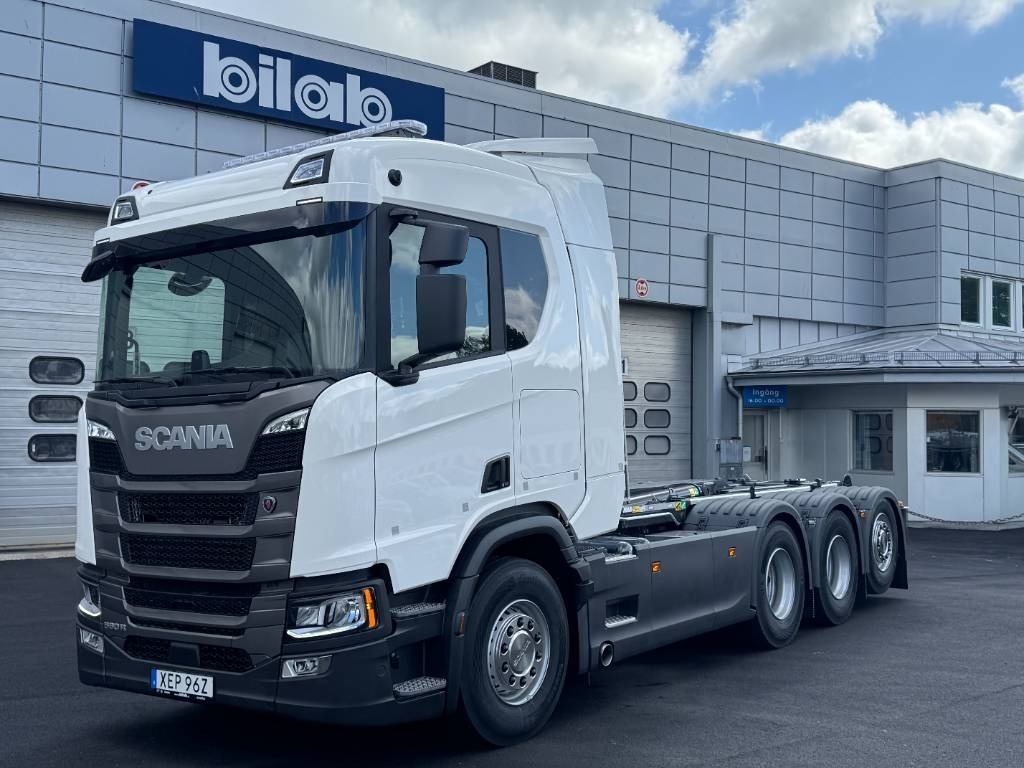 Scania R 560 8x4*4 Joab 24 Lastväxlare - Camion ampliroll: photos 1 Scania R 560 8x4*4 Joab 24 Lastväxlare - Camion ampliroll: photos 1