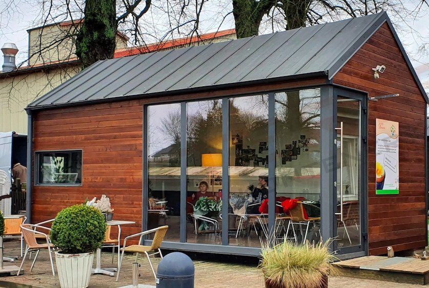 Conteneur comme habitat neuf IDEX Kontenery budowlane new mobile office shop pavilon kontener biurowy-: photos 26