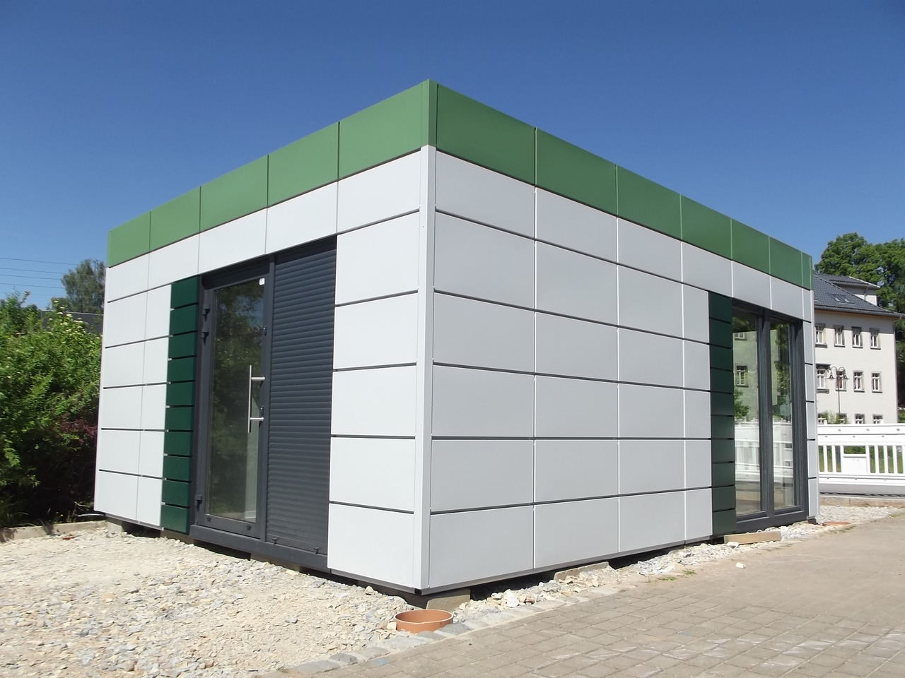 Conteneur comme habitat neuf IDEX Kontenery budowlane new mobile office shop pavilon kontener biurowy-: photos 32