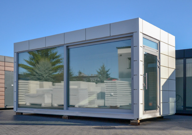 Conteneur comme habitat neuf IDEX Kontenery budowlane new mobile office shop pavilon kontener biurowy-: photos 23