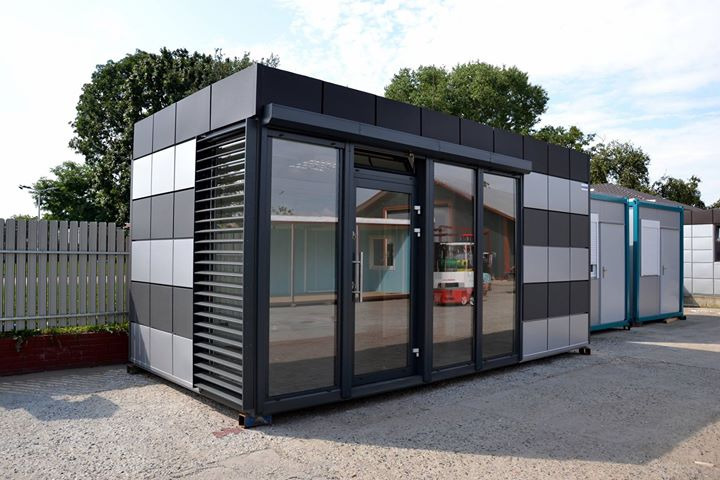 Conteneur comme habitat neuf IDEX Kontenery budowlane new mobile office shop pavilon kontener biurowy-: photos 27