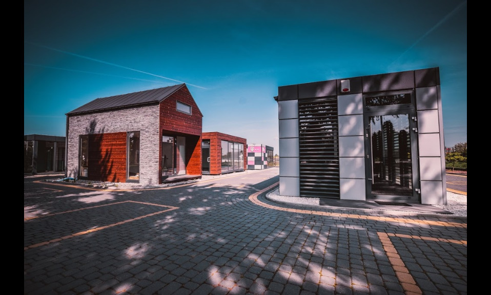 Conteneur comme habitat neuf IDEX Kontenery budowlane new mobile office shop pavilon kontener biurowy-: photos 12