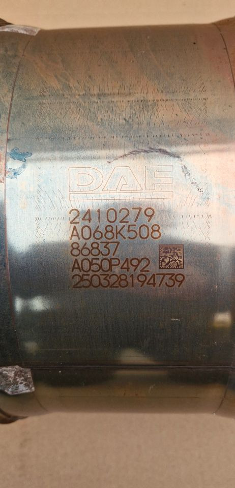 DAF XF XG FILTR CZĄSTEK STAŁYCH DPF 2410279 - Système d'échappement pour Camion: photos 4 DAF XF XG FILTR CZĄSTEK STAŁYCH DPF 2410279 - Système d'échappement pour Camion: photos 4