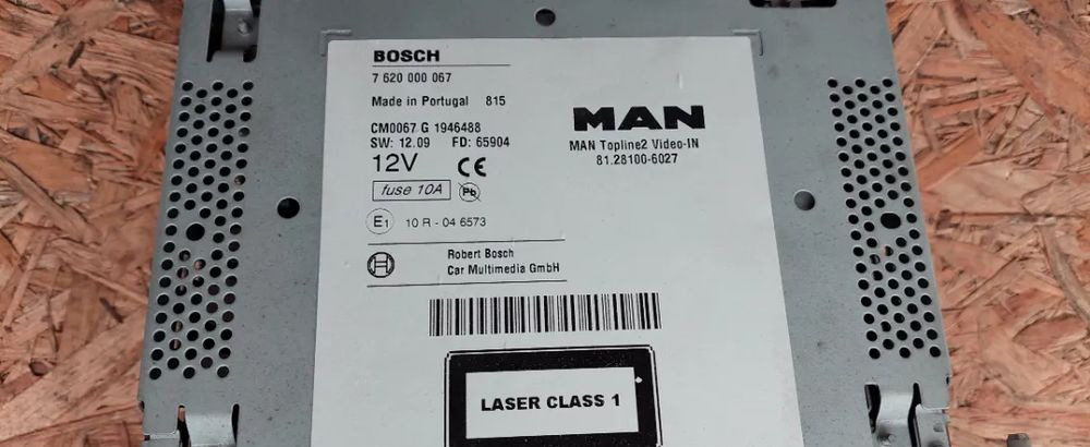 MAN TGX TGS TGL RADIO NAWIGACJA 81.28100-6027 - Cabine et intérieur pour Camion: photos 2 MAN TGX TGS TGL RADIO NAWIGACJA 81.28100-6027 - Cabine et intérieur pour Camion: photos 2
