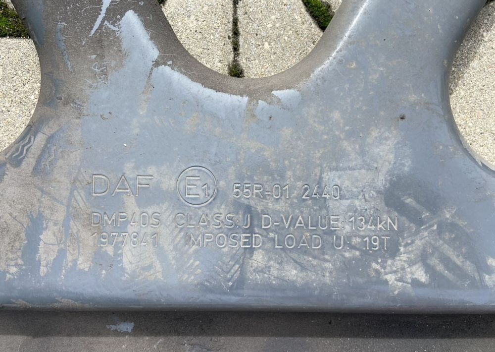 Płyta montażowa pod siodło DAF łapy Jost 150mm SK 0010056 - Sellette d'attelage pour Camion: photos 3 Płyta montażowa pod siodło DAF łapy Jost 150mm SK 0010056 - Sellette d'attelage pour Camion: photos 3