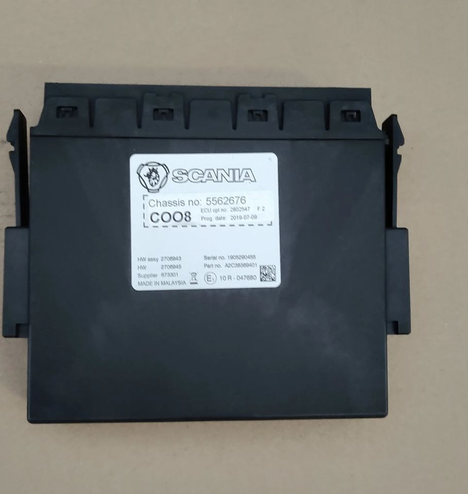 SCANIA R S KOORDYNATOR COO8 2706943 2706945 - Bloc de gestion pour Camion: photos 1 SCANIA R S KOORDYNATOR COO8 2706943 2706945 - Bloc de gestion pour Camion: photos 1