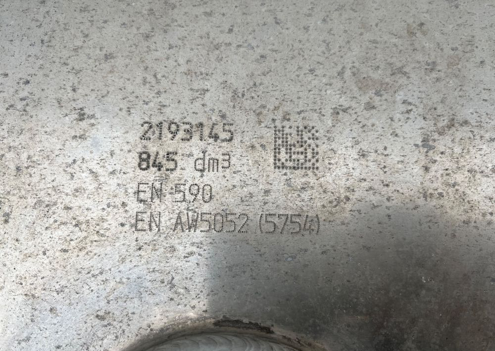 Zbiornik paliwa DAF XG XF CF 845 litrów bak - Système de carburant pour Camion: photos 4 Zbiornik paliwa DAF XG XF CF 845 litrów bak - Système de carburant pour Camion: photos 4