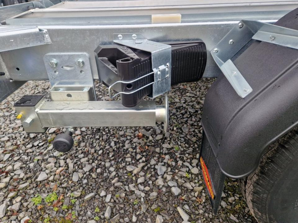 Böckmann DK-AL 3218/35 P 3,5t Gitter Rampen Stützen Alufelgen - Remorque benne: photos 4 Böckmann DK-AL 3218/35 P 3,5t Gitter Rampen Stützen Alufelgen - Remorque benne: photos 4