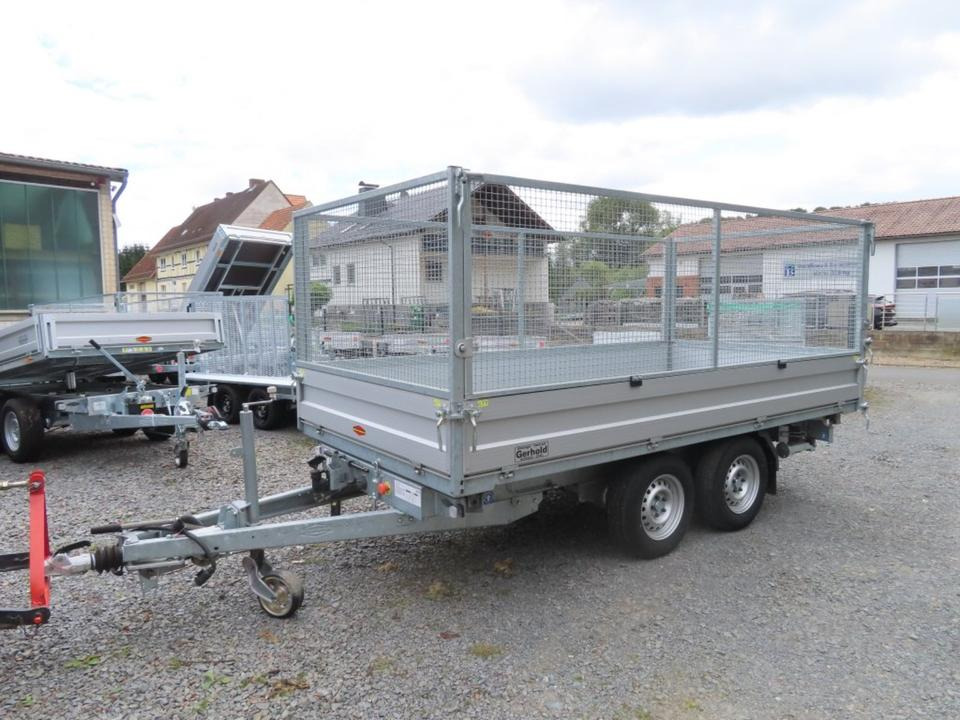 Böckmann DK-AL 3718/35 P PKW Anhänger Dreiseitenkipper 3,5 to. - Remorque benne: photos 2 Böckmann DK-AL 3718/35 P PKW Anhänger Dreiseitenkipper 3,5 to. - Remorque benne: photos 2