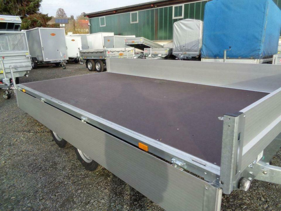 Böckmann HL-AL 4121/27 ECO PKW-Anhänger, 2,7to. Hochlader - Remorque plateau: photos 4 Böckmann HL-AL 4121/27 ECO PKW-Anhänger, 2,7to. Hochlader - Remorque plateau: photos 4