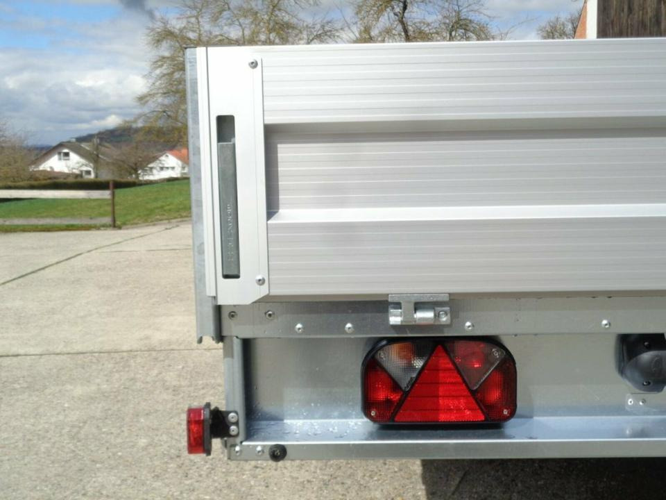 Böckmann HL-AL 4121/35 ECO PKW-Anhänger, 3,5 to.Hochlader, neu, - Remorque plateau: photos 4 Böckmann HL-AL 4121/35 ECO PKW-Anhänger, 3,5 to.Hochlader, neu, - Remorque plateau: photos 4