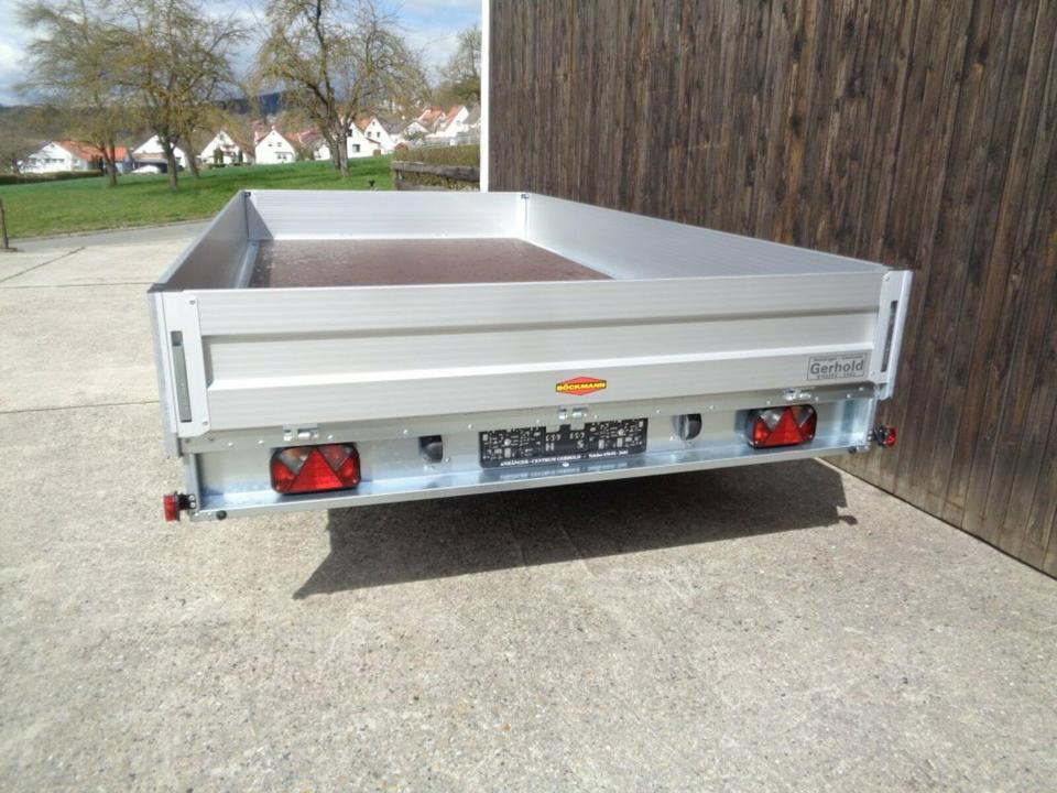 Böckmann HL-AL 4121/35 ECO PKW-Anhänger, 3,5 to.Hochlader, neu, - Remorque plateau: photos 3 Böckmann HL-AL 4121/35 ECO PKW-Anhänger, 3,5 to.Hochlader, neu, - Remorque plateau: photos 3