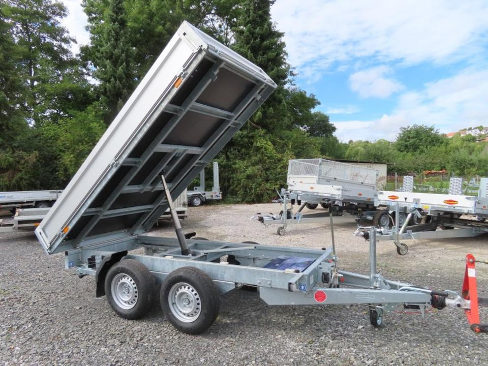 Böckmann Kipper PKW Anhänger,3,0 to. RK-AL 3016/30,Elktrokipper - Remorque benne: photos 1 Böckmann Kipper PKW Anhänger,3,0 to. RK-AL 3016/30,Elktrokipper - Remorque benne: photos 1