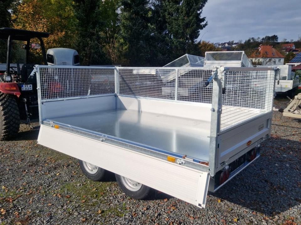 Böckmann Kipper PKW Anhänger RK-AL 3016/27 Gitteraufsatz EsayKipp - Remorque benne: photos 5 Böckmann Kipper PKW Anhänger RK-AL 3016/27 Gitteraufsatz EsayKipp - Remorque benne: photos 5