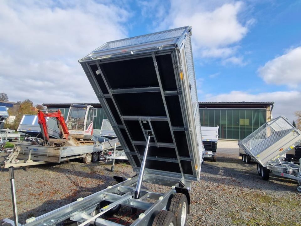 Böckmann Kipper PKW Anhänger RK-AL 3016/27 Gitteraufsatz EsayKipp - Remorque benne: photos 3 Böckmann Kipper PKW Anhänger RK-AL 3016/27 Gitteraufsatz EsayKipp - Remorque benne: photos 3