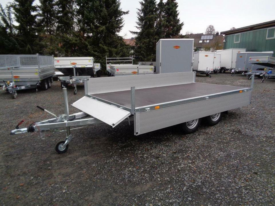 Böckmann PKW-Anhänger , 2,0 to. Hochlader, 100 km/h - Remorque plateau: photos 4 Böckmann PKW-Anhänger , 2,0 to. Hochlader, 100 km/h - Remorque plateau: photos 4