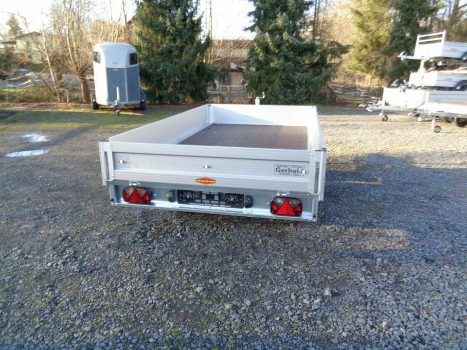 Böckmann PKW-Anhänger, 2,0 to. Hochlader,Staubox, Containernetz - Remorque plateau: photos 5 Böckmann PKW-Anhänger, 2,0 to. Hochlader,Staubox, Containernetz - Remorque plateau: photos 5