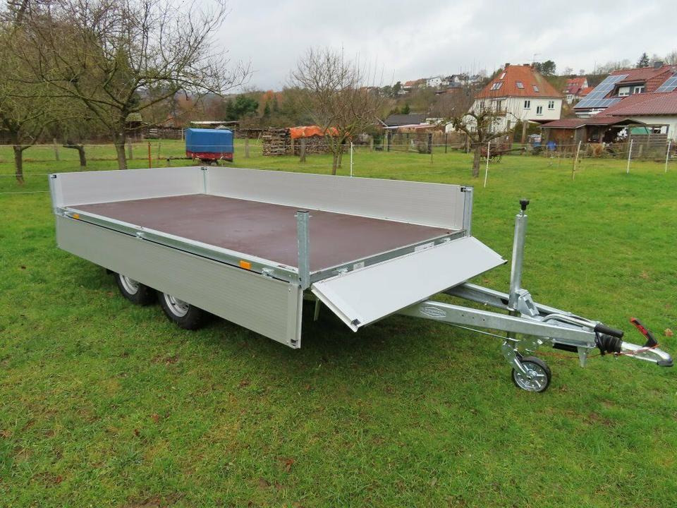 Böckmann PKW-Anhänger, 2,7 to. HL-AL 3718/27 Hochlader - Remorque plateau: photos 5 Böckmann PKW-Anhänger, 2,7 to. HL-AL 3718/27 Hochlader - Remorque plateau: photos 5